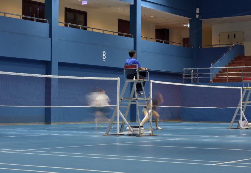 Filets de badminton et set pour jouer en extérieur ou intérieur